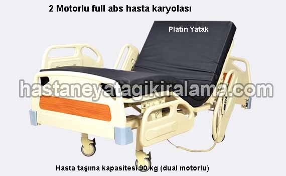 2 motorlu full abs hasta karyolası